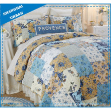 Provence Spring Gardens Polyester Patchwork Quilt